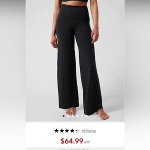 Athleta Elation wide leg pants